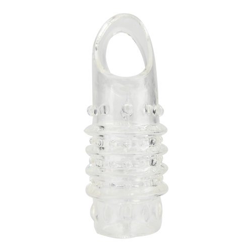 Rev-Sleeves Textured Penis Sleeve with Ball Loop - Image 3
