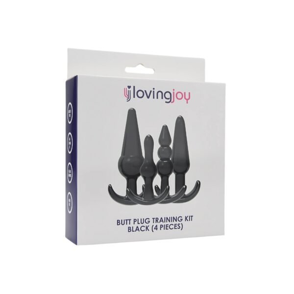Loving Joy Butt Plug Training Kit Black - Image 13