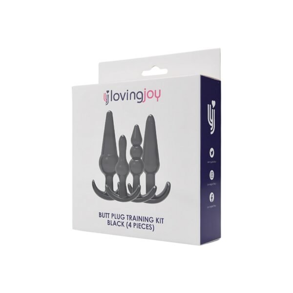 Loving Joy Butt Plug Training Kit Black - Image 12