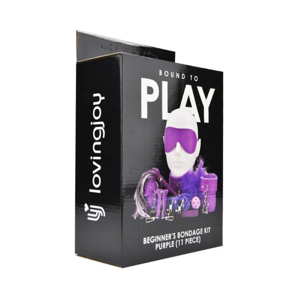 Bound to Play Bondage Kit Purple (11 Piece) - Image 16