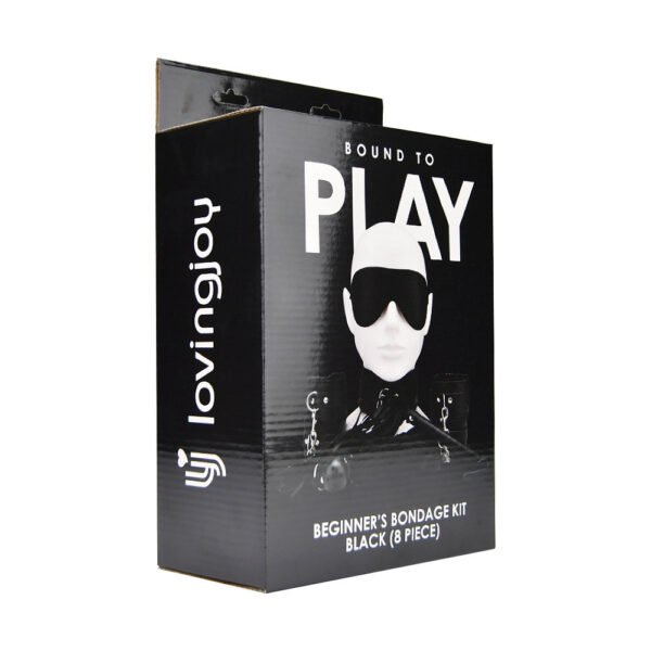 Bound to Play Beginner's Bondage Kit Black (8 Piece) - Image 13