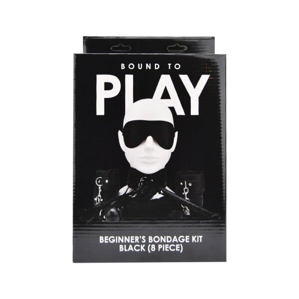 Bound to Play Beginner's Bondage Kit Black (8 Piece) - Image 11