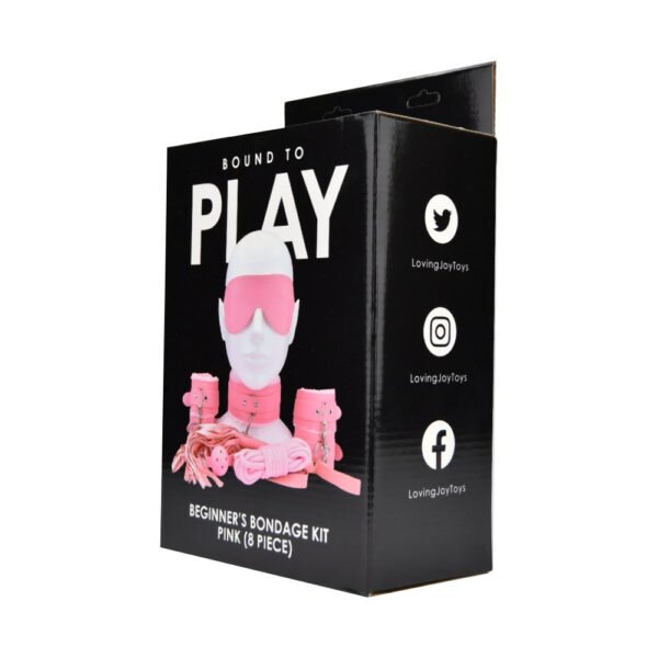 Bound to Play Beginner's Bondage Kit Pink (8 Piece) - Image 12