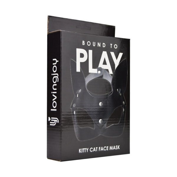 Bound to Play Kitty Cat Face Mask Black - Image 5