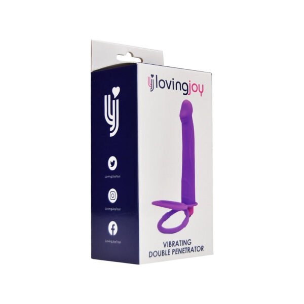Loving Joy Double Penetration Strap On Vibrator - Image 6