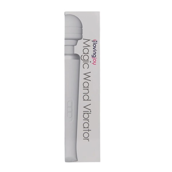Loving Joy Rechargeable Magic Wand Vibrator White - Image 8