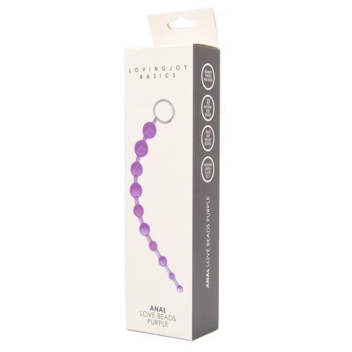 Loving Joy Anal Love Beads Purple - Image 5