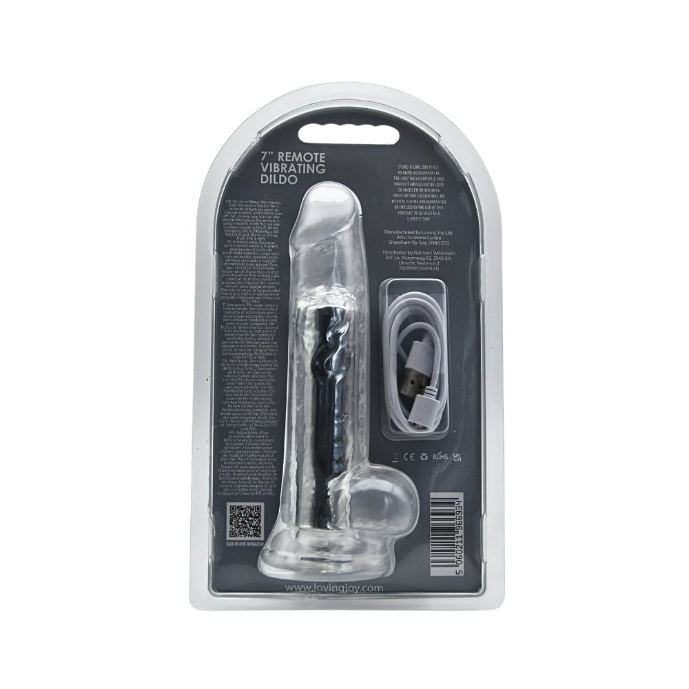 Loving Joy 7 Inch Remote Vibrating Dildo - Image 11
