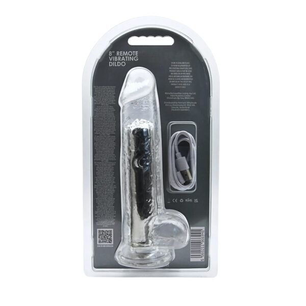 Loving Joy 8 Inch Remote Vibrating Dildo - Image 11